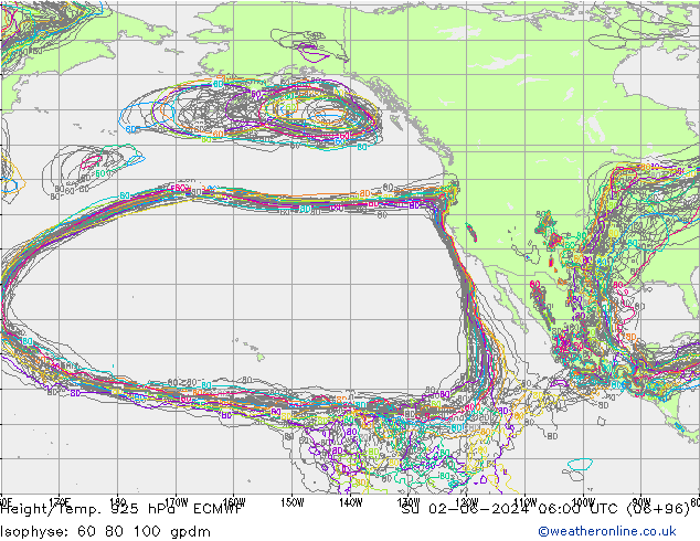 Height/Temp. 925 hPa ECMWF  02.06.2024 06 UTC