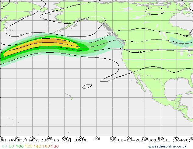 Polarjet ECMWF So 02.06.2024 06 UTC