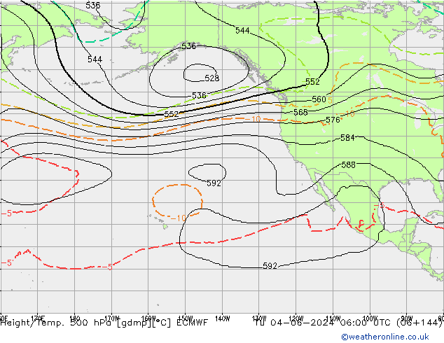 Height/Temp. 500 hPa ECMWF mar 04.06.2024 06 UTC