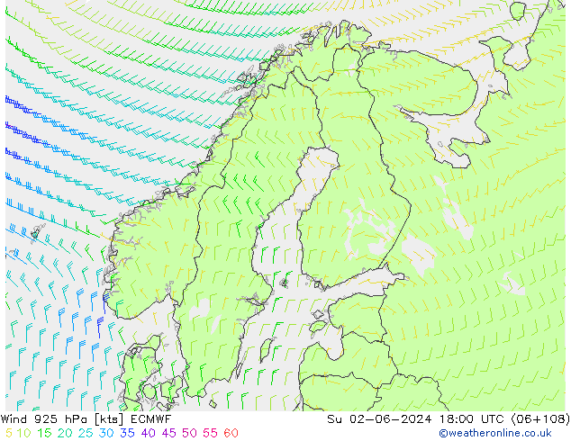  925 hPa ECMWF  02.06.2024 18 UTC