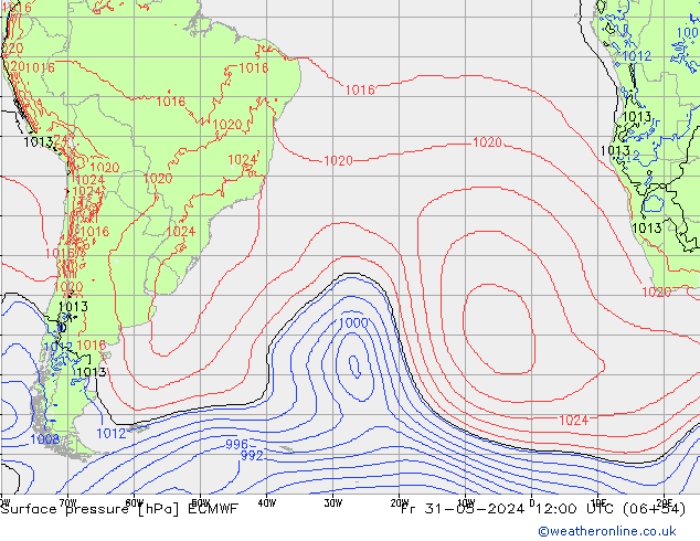      ECMWF  31.05.2024 12 UTC