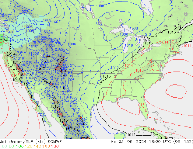 Jet stream ECMWF Seg 03.06.2024 18 UTC