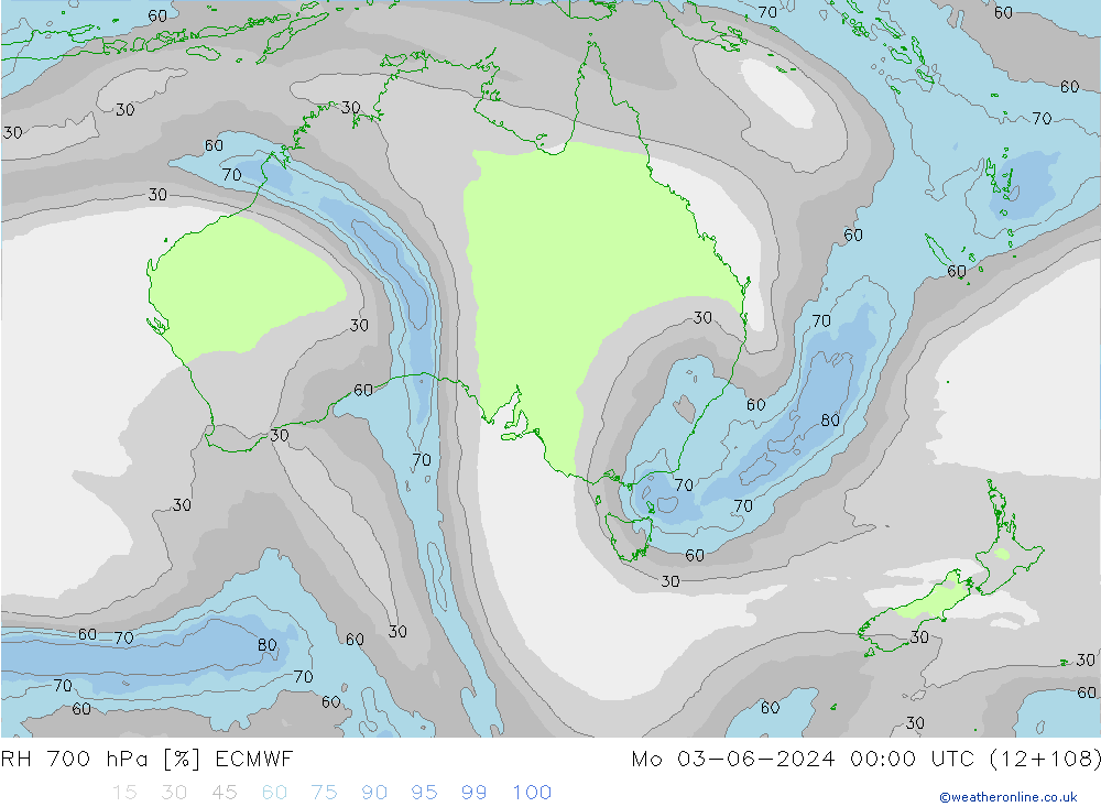 RV 700 hPa ECMWF ma 03.06.2024 00 UTC