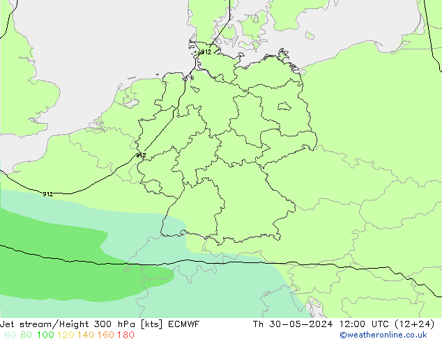 Polarjet ECMWF Do 30.05.2024 12 UTC