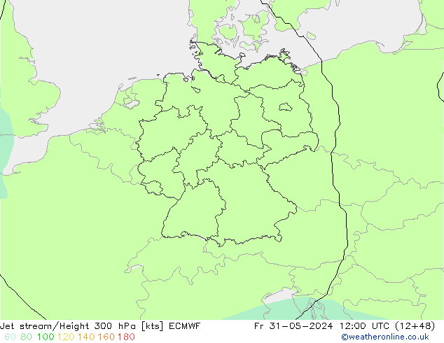 Polarjet ECMWF Fr 31.05.2024 12 UTC
