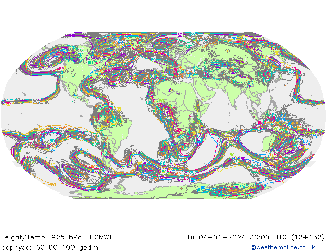 Hoogte/Temp. 925 hPa ECMWF di 04.06.2024 00 UTC