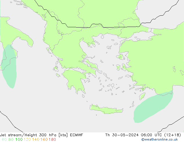 Jet Akımları ECMWF Per 30.05.2024 06 UTC