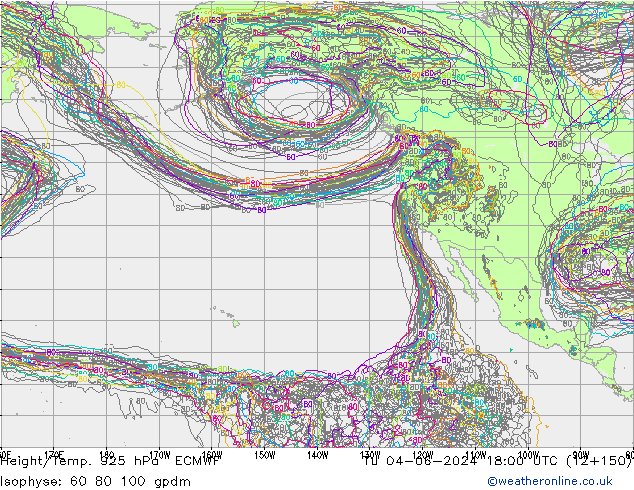 Height/Temp. 925 hPa ECMWF Di 04.06.2024 18 UTC