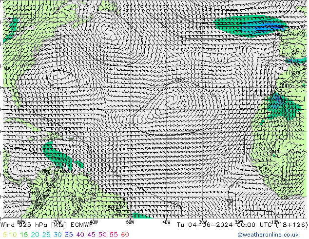 Vent 925 hPa ECMWF mar 04.06.2024 00 UTC