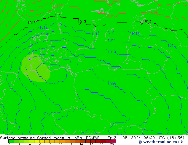     Spread ECMWF  31.05.2024 06 UTC