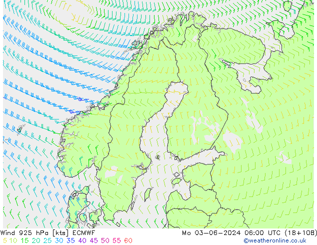  925 hPa ECMWF  03.06.2024 06 UTC