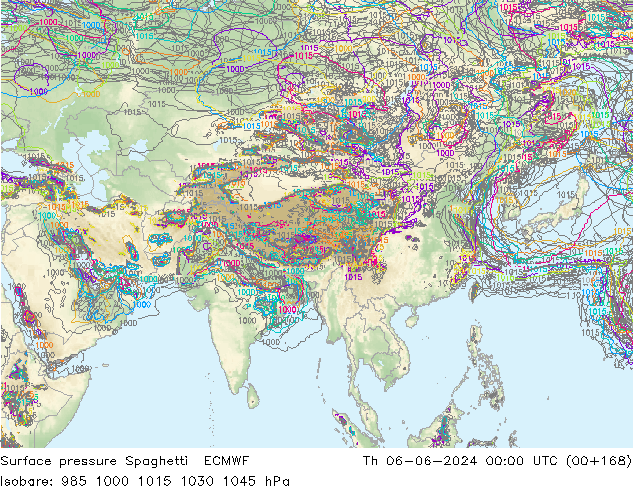     Spaghetti ECMWF  06.06.2024 00 UTC