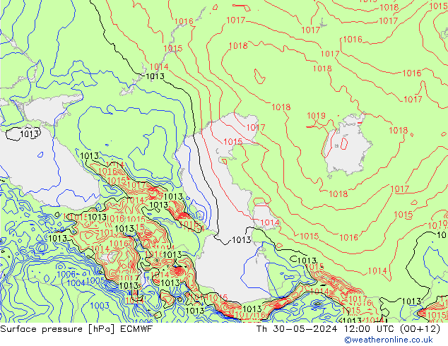      ECMWF  30.05.2024 12 UTC