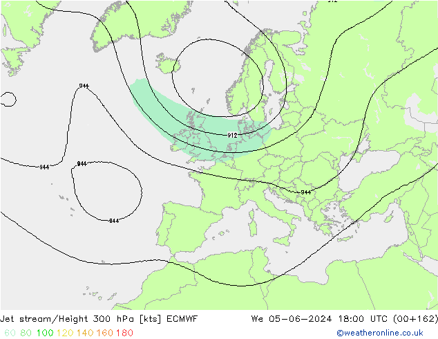 джет ECMWF ср 05.06.2024 18 UTC