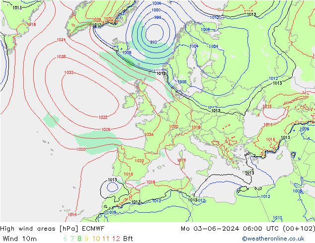 Sturmfelder ECMWF Mo 03.06.2024 06 UTC