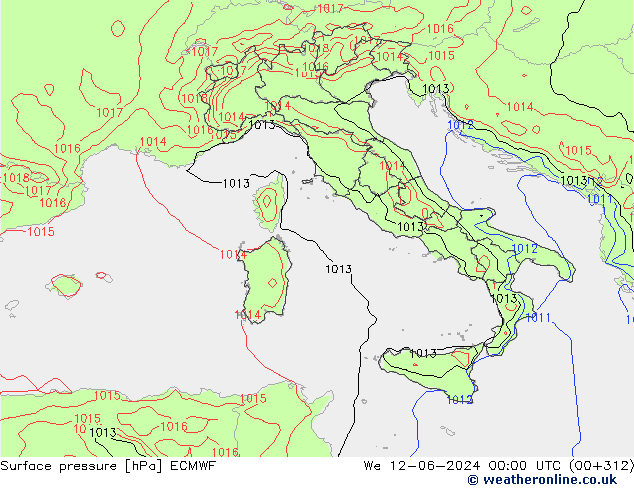      ECMWF  12.06.2024 00 UTC