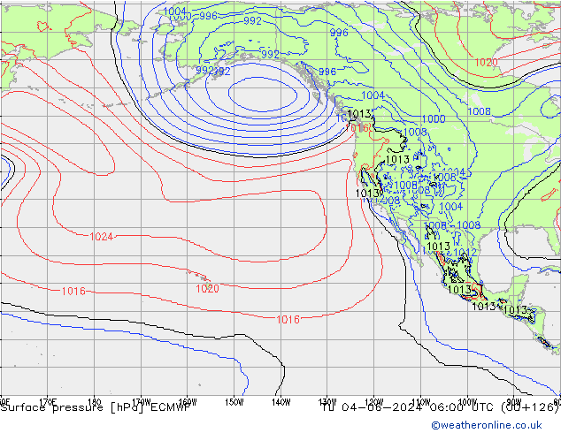 pression de l'air ECMWF mar 04.06.2024 06 UTC