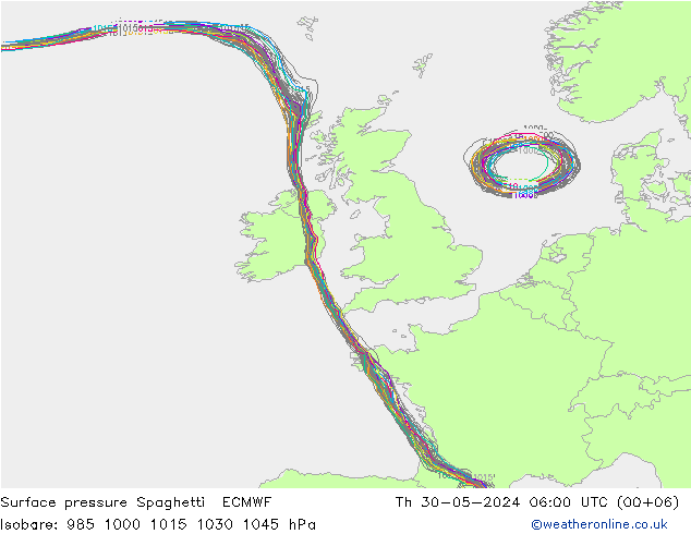     Spaghetti ECMWF  30.05.2024 06 UTC