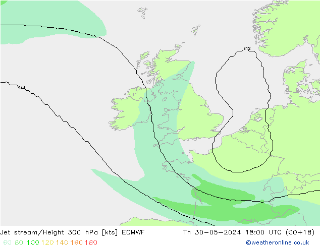 Jet Akımları ECMWF Per 30.05.2024 18 UTC