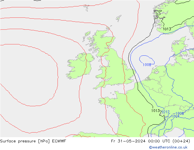      ECMWF  31.05.2024 00 UTC