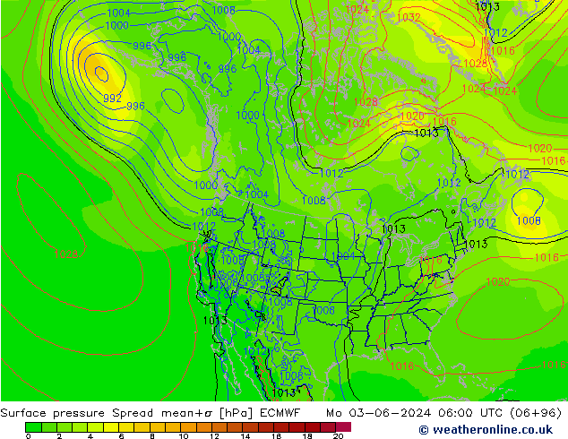     Spread ECMWF  03.06.2024 06 UTC