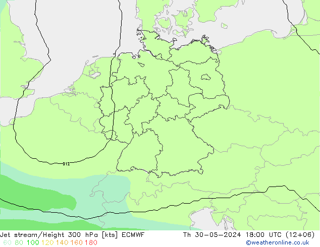 Polarjet ECMWF Do 30.05.2024 18 UTC