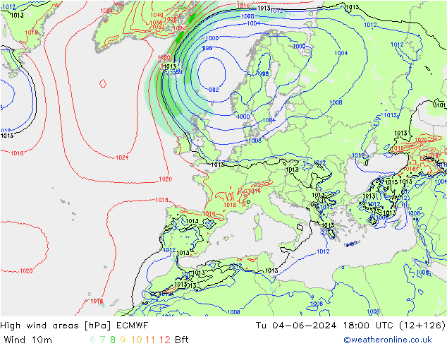 Sturmfelder ECMWF Di 04.06.2024 18 UTC
