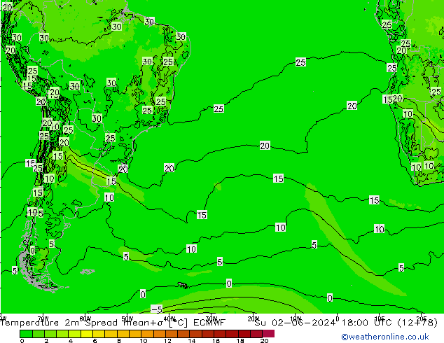     Spread ECMWF  02.06.2024 18 UTC