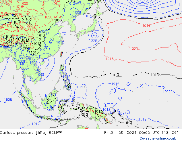      ECMWF  31.05.2024 00 UTC