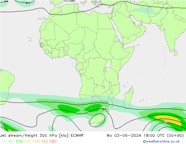 Jet stream ECMWF Seg 03.06.2024 18 UTC