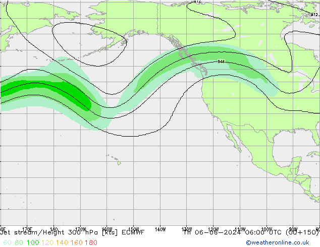 Jet Akımları ECMWF Per 06.06.2024 06 UTC