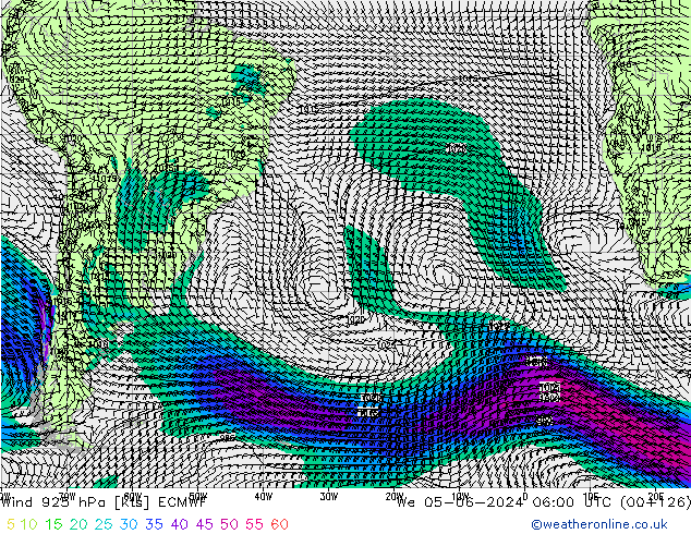  925 hPa ECMWF  05.06.2024 06 UTC