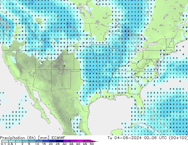  (6h) ECMWF  04.06.2024 06 UTC