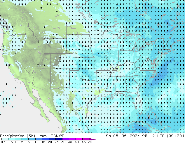  (6h) ECMWF  08.06.2024 12 UTC