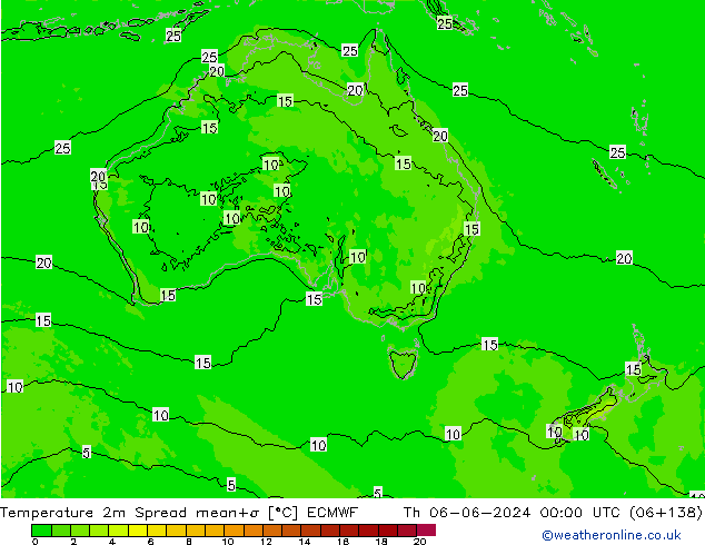     Spread ECMWF  06.06.2024 00 UTC