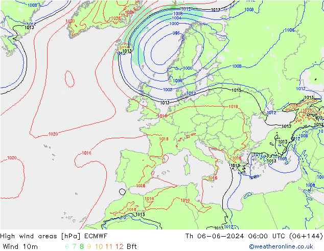 Sturmfelder ECMWF Do 06.06.2024 06 UTC