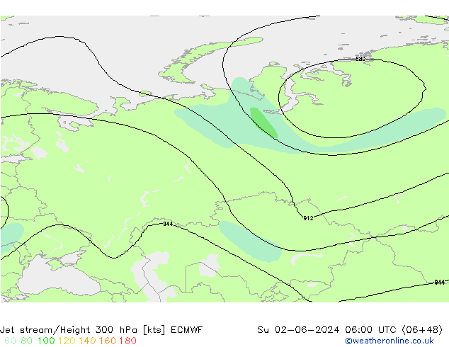 Courant-jet ECMWF dim 02.06.2024 06 UTC