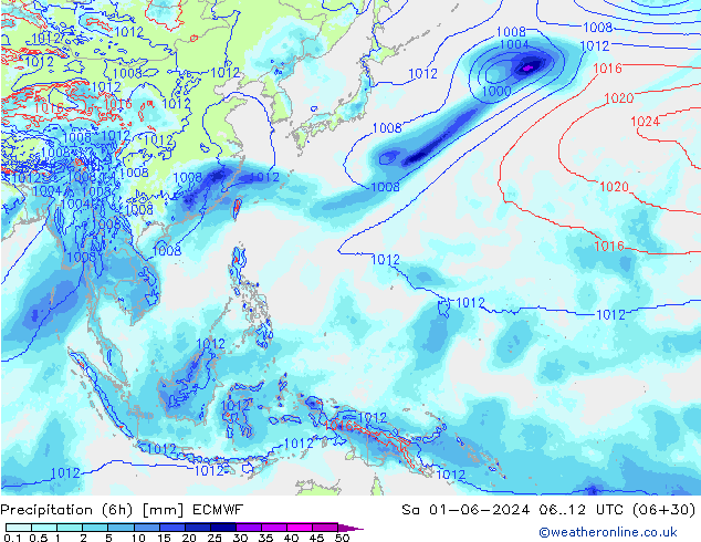  (6h) ECMWF  01.06.2024 12 UTC