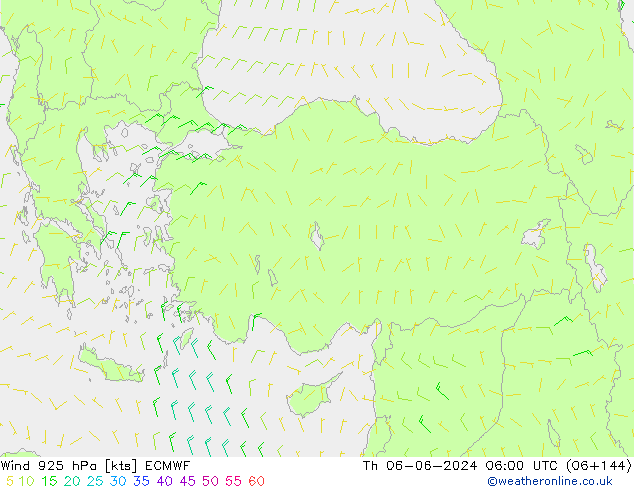  925 hPa ECMWF  06.06.2024 06 UTC