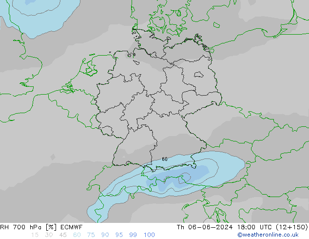 RV 700 hPa ECMWF do 06.06.2024 18 UTC