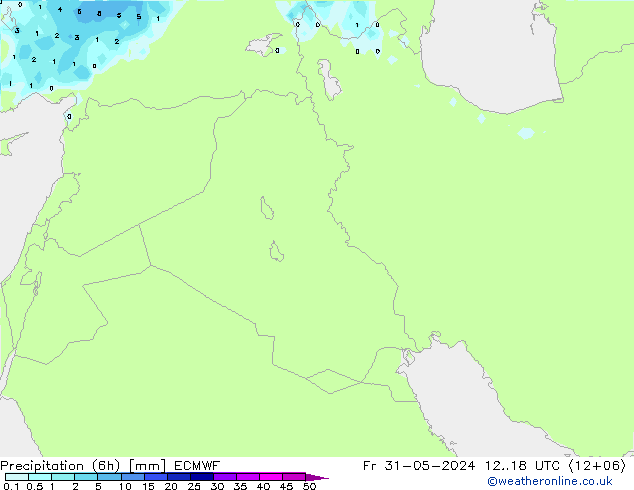 Nied. akkumuliert (6Std) ECMWF Fr 31.05.2024 18 UTC