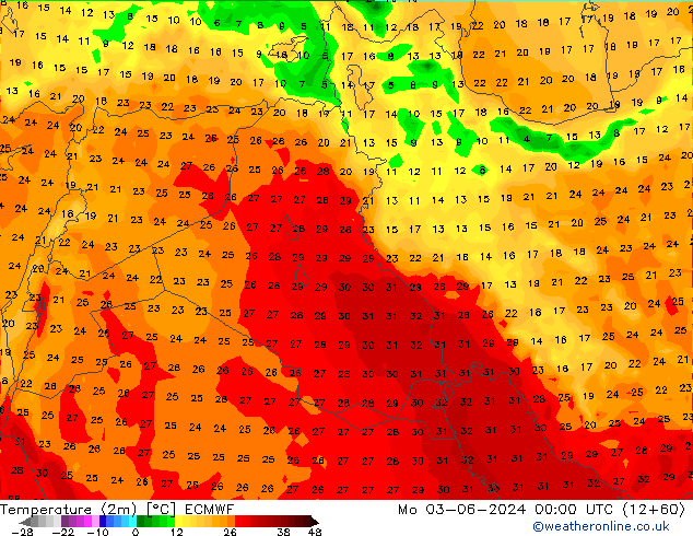     ECMWF  03.06.2024 00 UTC