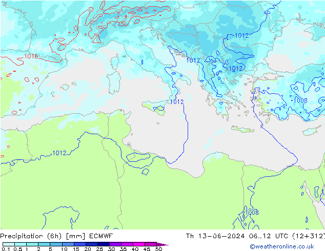  (6h) ECMWF  13.06.2024 12 UTC