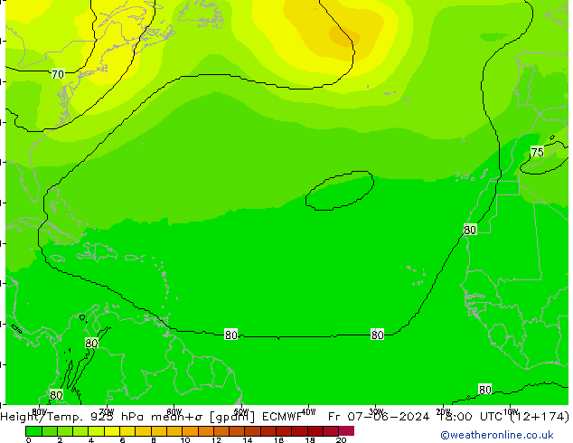 Height/Temp. 925 hPa ECMWF pt. 07.06.2024 18 UTC