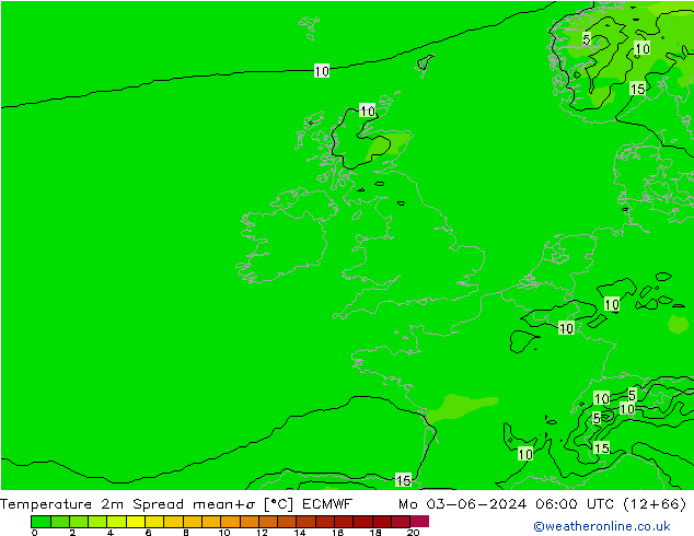     Spread ECMWF  03.06.2024 06 UTC