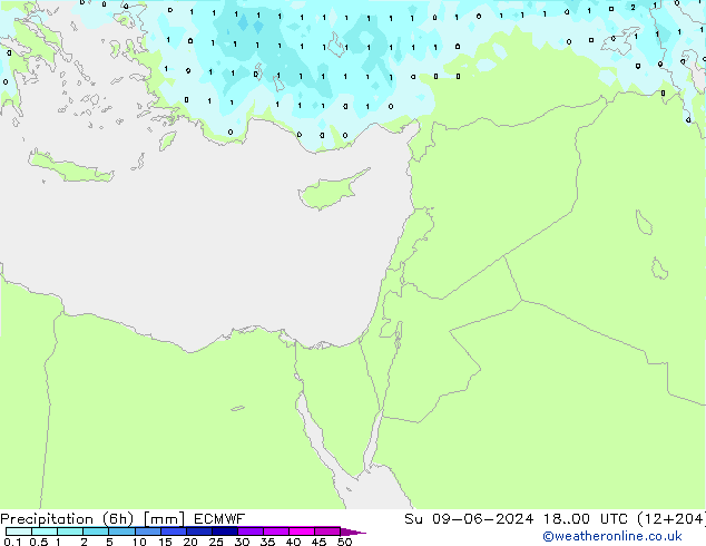  (6h) ECMWF  09.06.2024 00 UTC