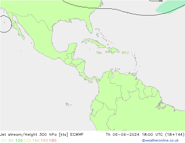 Courant-jet ECMWF jeu 06.06.2024 18 UTC