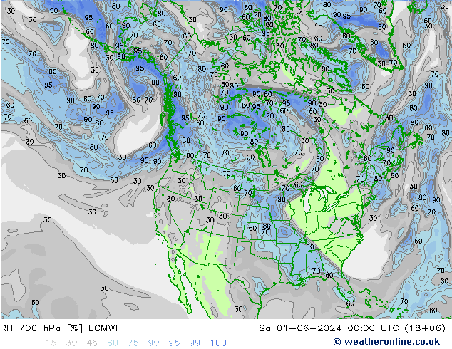 RV 700 hPa ECMWF za 01.06.2024 00 UTC