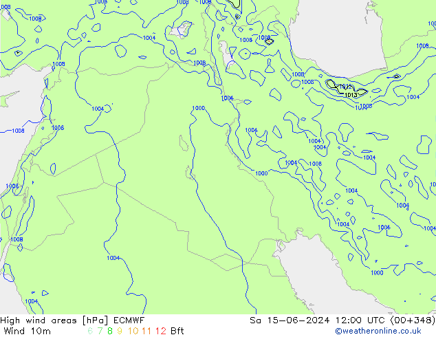 Sturmfelder ECMWF Sa 15.06.2024 12 UTC