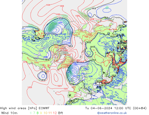 Sturmfelder ECMWF Di 04.06.2024 12 UTC